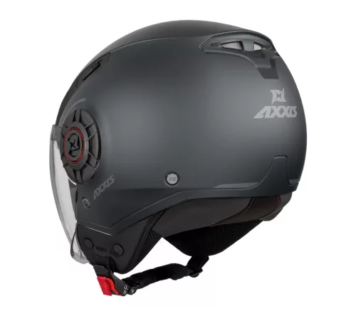 Casca Axxis Metro S V2 A2 titanium mat