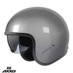 Casca Axxis Hornet S SV A2 gri lucios
