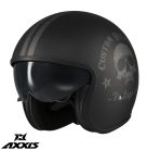 Casca Axxis Hornet S SV Vintageclub B1 negru mat - omologare noua ECE 22.06 - Negru mat