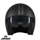 Casca Axxis Hornet S SV Vintageclub B1 negru mat - omologare noua ECE 22.06 - Negru mat