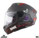 Casca Axxis Draken S Horrorland A2 titanium mat