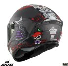 Casca Axxis Draken S Horrorland A2 titanium mat