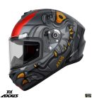 Casca Axxis Draken S Dinotoon B5 rosu mat