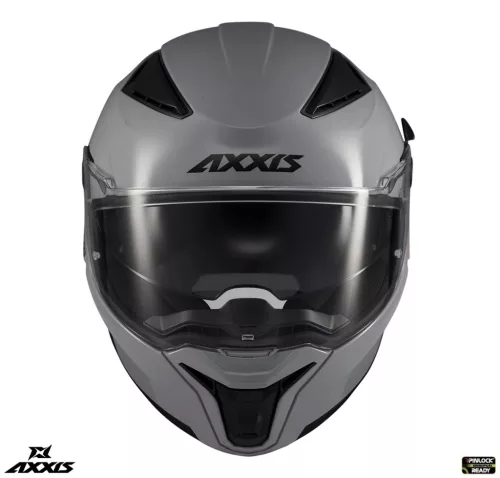 Casca Axxis Panther SV A12 gri lucios