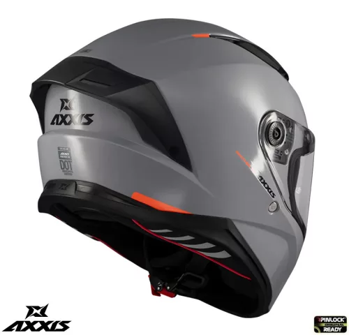 Casca Axxis Panther SV A12 gri lucios