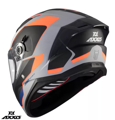 Casca Axxis Panther SV Gale C4 portocaliu mat