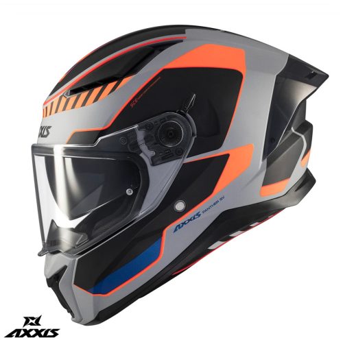 Casca integrala Axxis Panther SV Gale C4 portocaliu mat   MT-V-31B - DKS429 - Portocaliu mat
