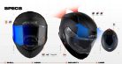 Casca Axxis Fenix A1 negru lucios