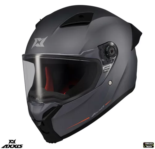 Casca Axxis Fenix A12 gri mat