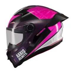 Casca Axxis Fenix Essence C8 roz mat
