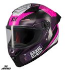 Casca integrala Axxis Fenix Essence C8 roz mat  MT-V-31B - DKS429 - Roz mat 