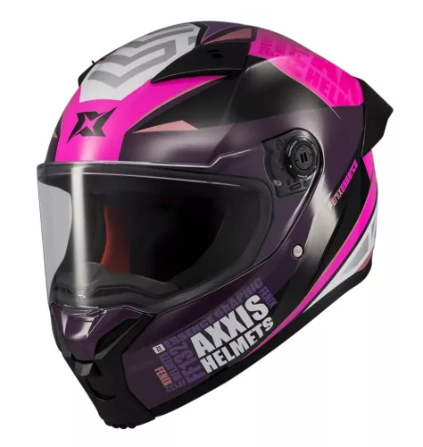 Casca Axxis Fenix Essence C8 roz mat