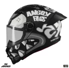 Casca Axxis Fenix Angry Face B2 negru mat