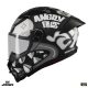 Casca Axxis Fenix Angry Face B2 negru mat