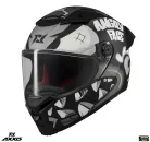 Casca Axxis Fenix Angry Face B2 negru mat