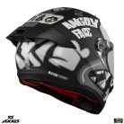 Casca Axxis Fenix Angry Face B2 negru mat