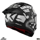Casca Axxis Fenix Angry Face B2 negru mat