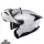 Casca Axxis GhostFighter SV A0 alb lucios Pinlock Ready