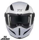 Casca Axxis GhostFighter SV A0 alb lucios Pinlock Ready
