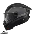 Casca Axxis GhostFighter SV Bitone C12 gri mat Pinlock Ready