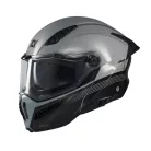 Casca Axxis GhostFighter SV Bitone C2 negru/gri lucios Pinlock Ready