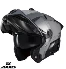 Casca Axxis GhostFighter SV Bitone C2 negru/gri lucios Pinlock Ready