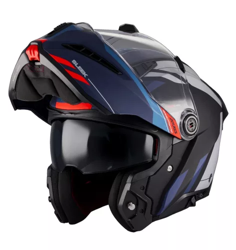 Casca Axxis GhostFighter SV Sleek B7 albastru mat Pinlock Ready