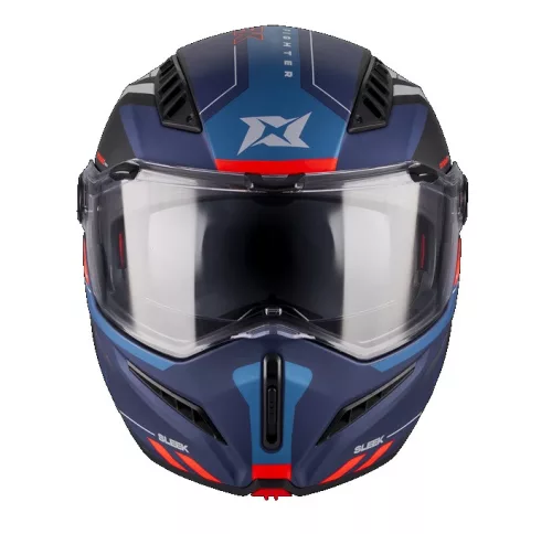 Casca Axxis GhostFighter SV Sleek B7 albastru mat Pinlock Ready