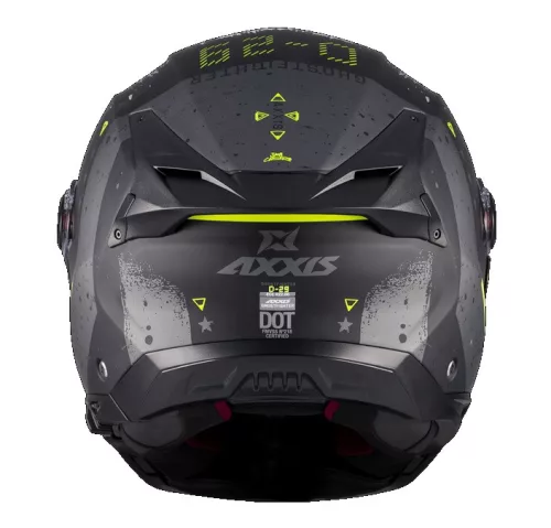 Casca Axxis GhostFighter SV D29 B2 gri mat Pinlock Ready
