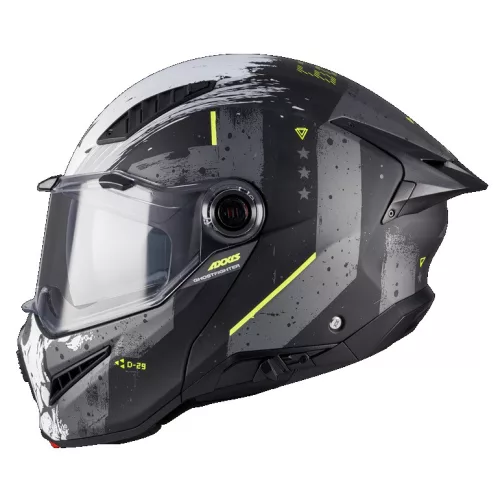 Casca Axxis GhostFighter SV D29 B2 gri mat Pinlock Ready