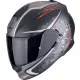 Casca Scorpion EXO-491 RUN Negru Mat Rosu