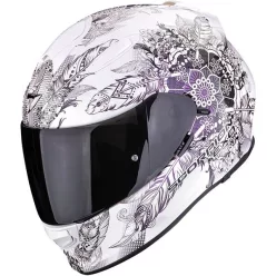 Casca Scorpion EXO-491 Dream Alb Cameleon