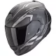 Casca Scorpion EXO-491 Kripta Negru Mat Argintiu
