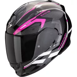 Casca Scorpion EXO-491 Kripta Negru Roz Alb