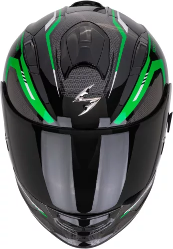 Casca Scorpion EXO-491 Kripta Negru Verde Alb