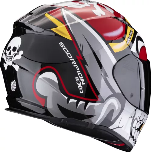 Casca Scorpion EXO-491 Pirate Rosu