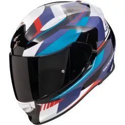 Casca Scorpion EXO-491 Abilis Negru Albastru Rosu