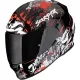 Casca Scorpion EXO-491 Spector Negru Rosu