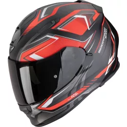 Casca Scorpion EXO-491 ZUMO Negru Mat Rosu