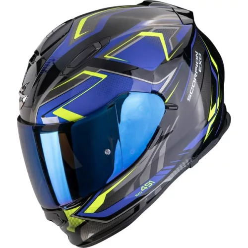 Casca Scorpion EXO-491 ZUMO Negru Albastru