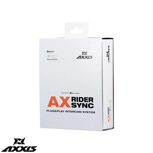 Sistem comunicatie complet Bluetooth Mt Helmets - Axxis AX-RIDER SYNC - Plug&Play Intercom System - kit 1 bucata