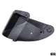 Viziera neagra casca modulabila Axxis Gecko SV