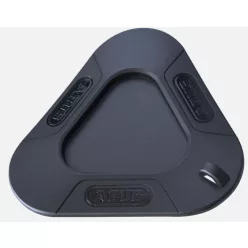 Placă pentru cric lateral Abus Sidestand plate negru
