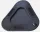 Placă pentru cric lateral Abus Sidestand plate negru