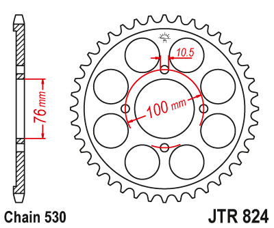 Pinion-Spate-Jtr824-46-50-35014-46