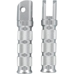 Footpegs Silver Hon-Front
