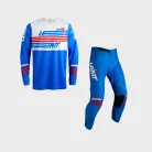 Set tricou + pantaloni cross Leatt 3.5 albastru