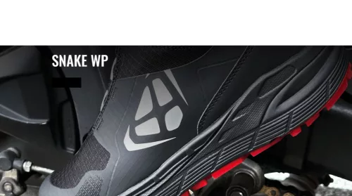 Ghete Urban/Adventure barbati Ixon Snake WP MS negru/alb/rosu
