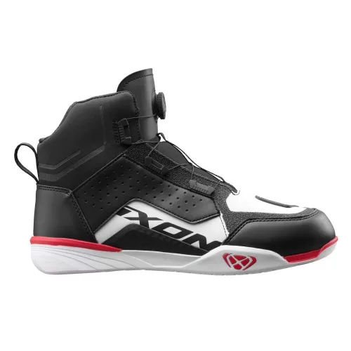 Ghete Urban/Roadster barbati Ixon Vyper WP MS negru/alb/rosu