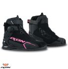 Ghete Ixon Bull 2 WP LS negru/fuchsia (roz) 